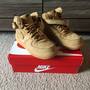 Wheat Nike Air Force gently used